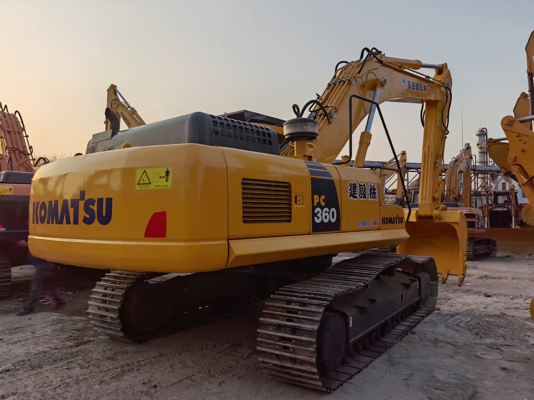 Komatsu PC360-7 excavator