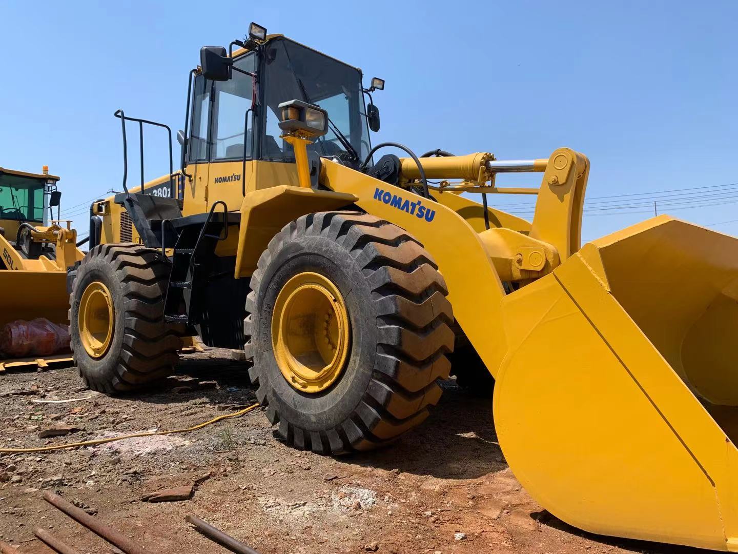 Komatsu wa380-6 wheel loader 