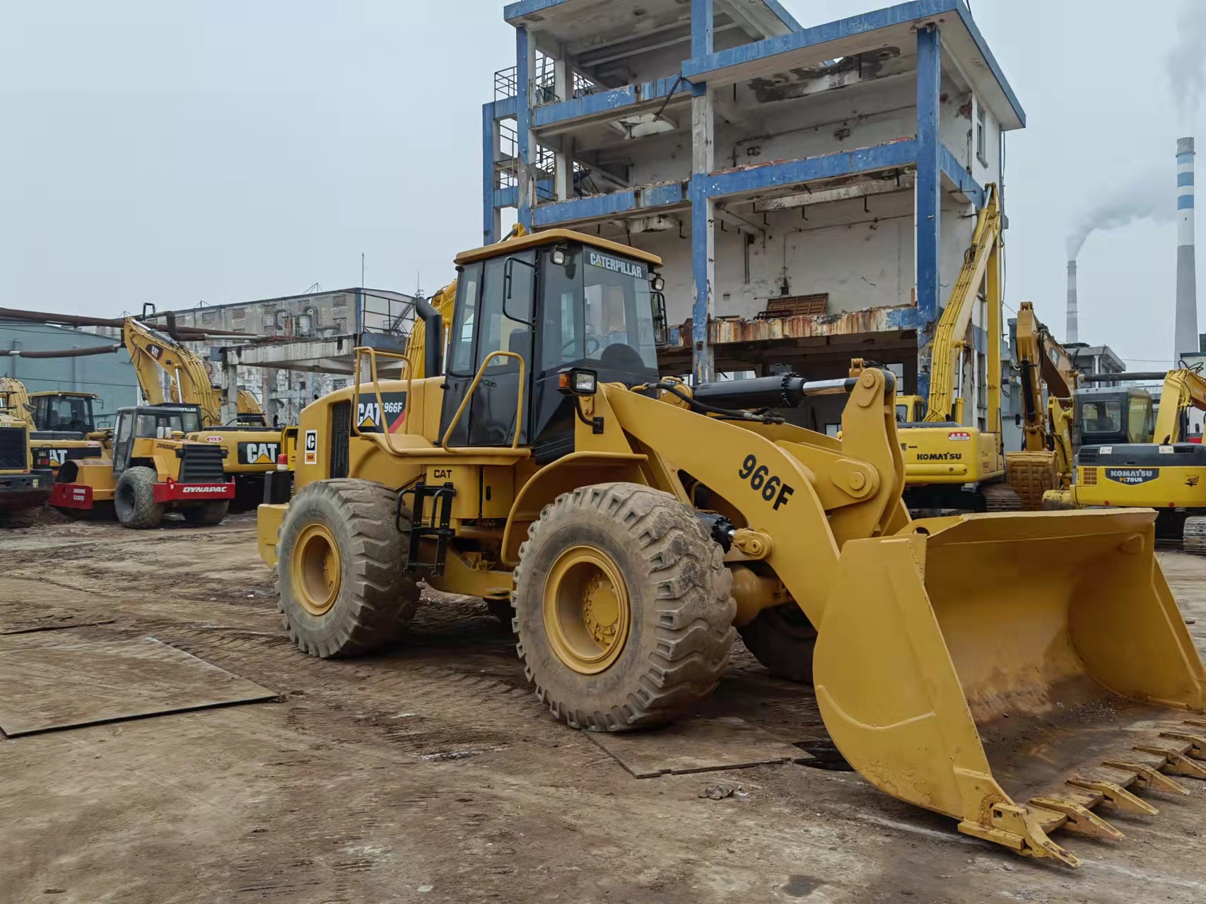 caterpillar 966f wheel loader 