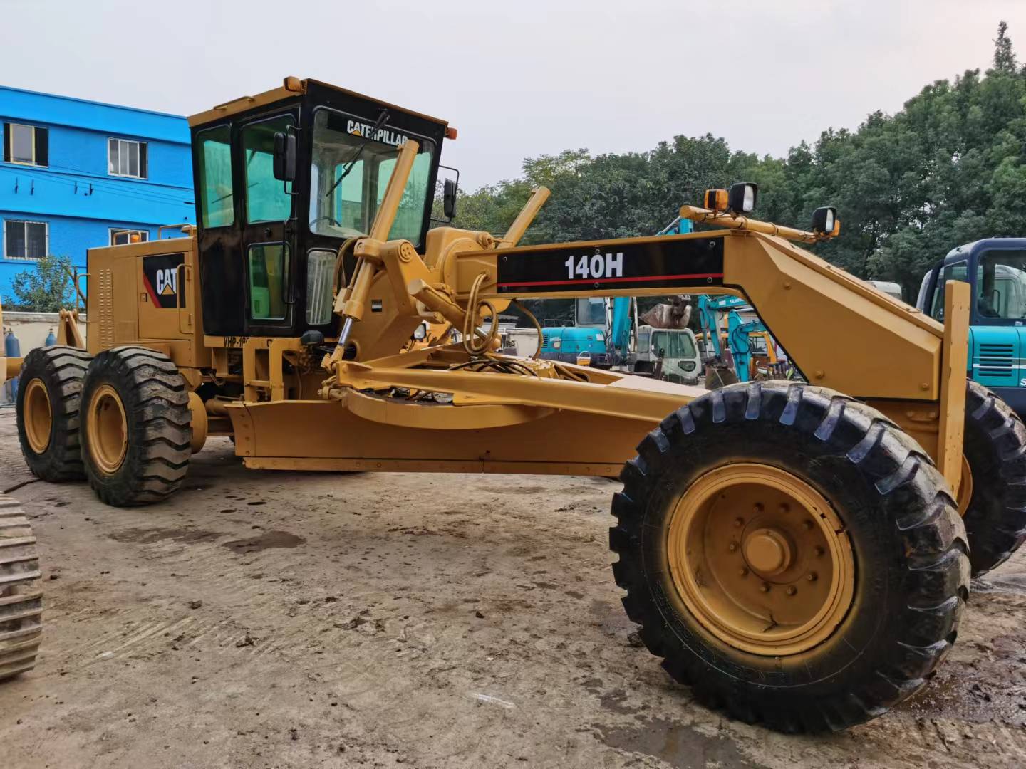 Cat 140h motor grader 