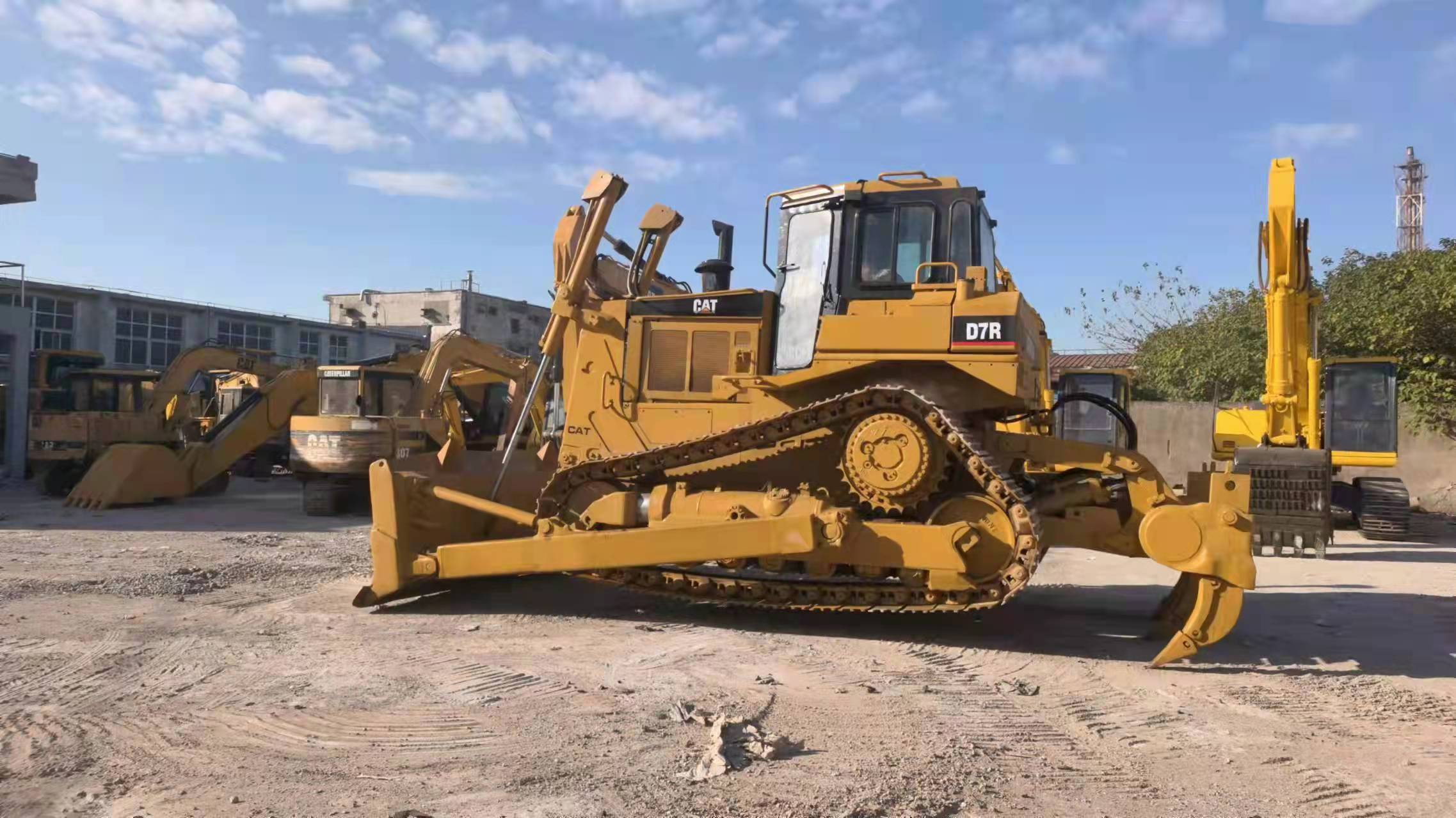 Caterpillar d7r bulldozer 