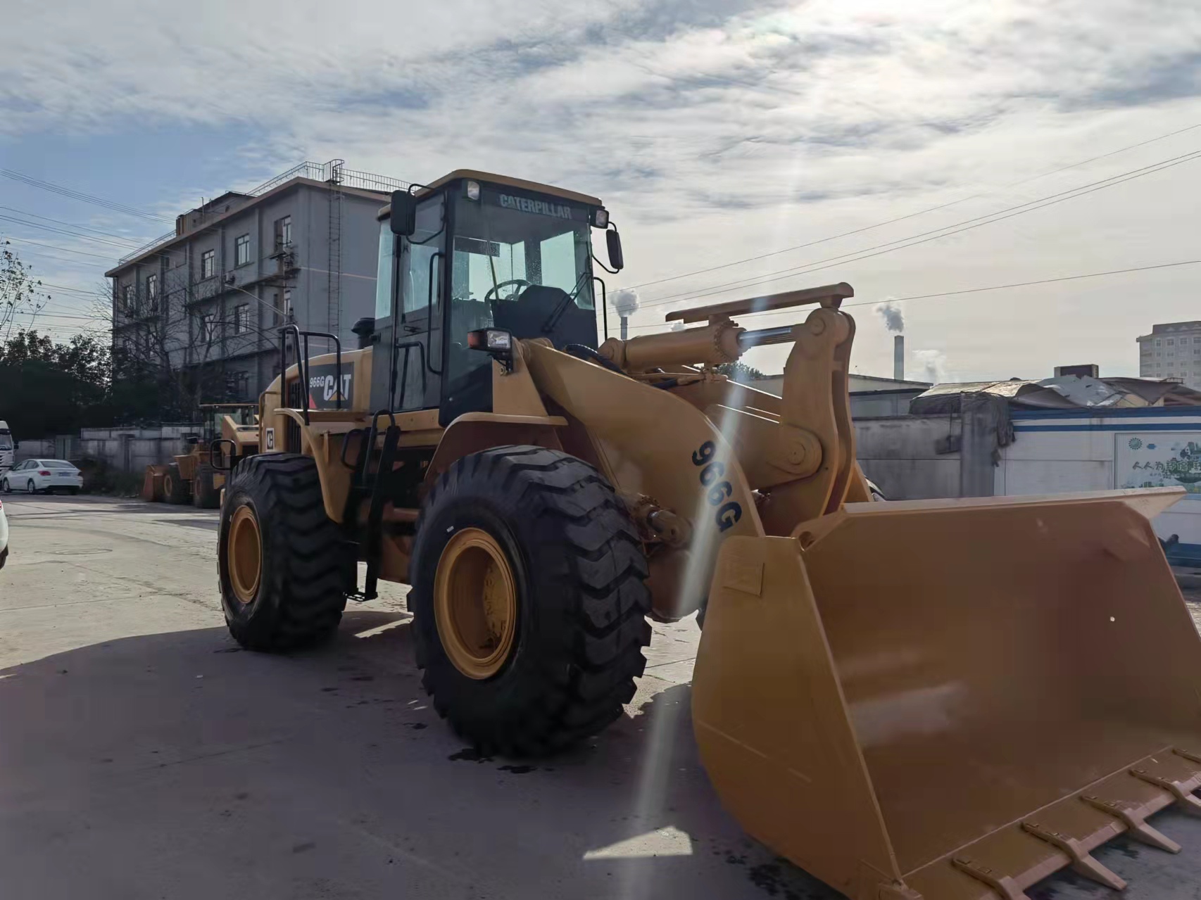 Caterpillar 966g wheel loader 